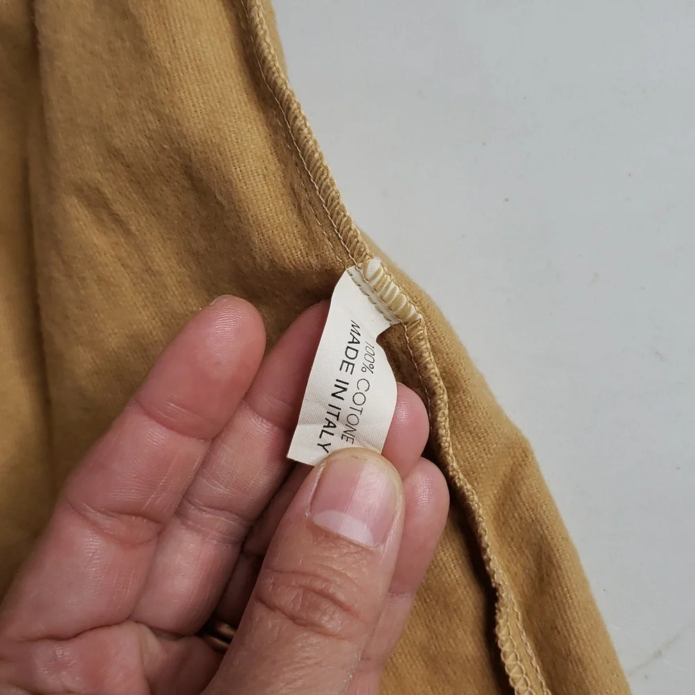 Louis Vuitton 100% Cotton Large Logo Drawstring Dust Bag Soft Neutral Italy - Picture 7 of 11